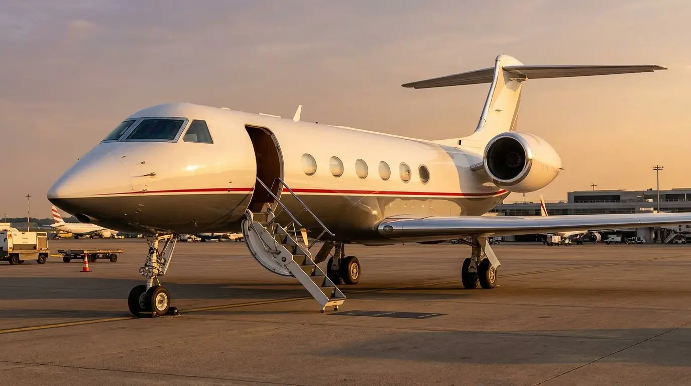 2008 Gulfstream G550 — representative Heavy image