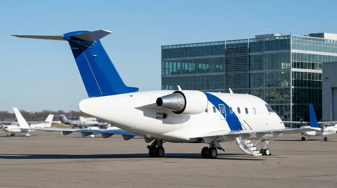 2009 Bombardier Challenger 605 — representative Super Midsize image
