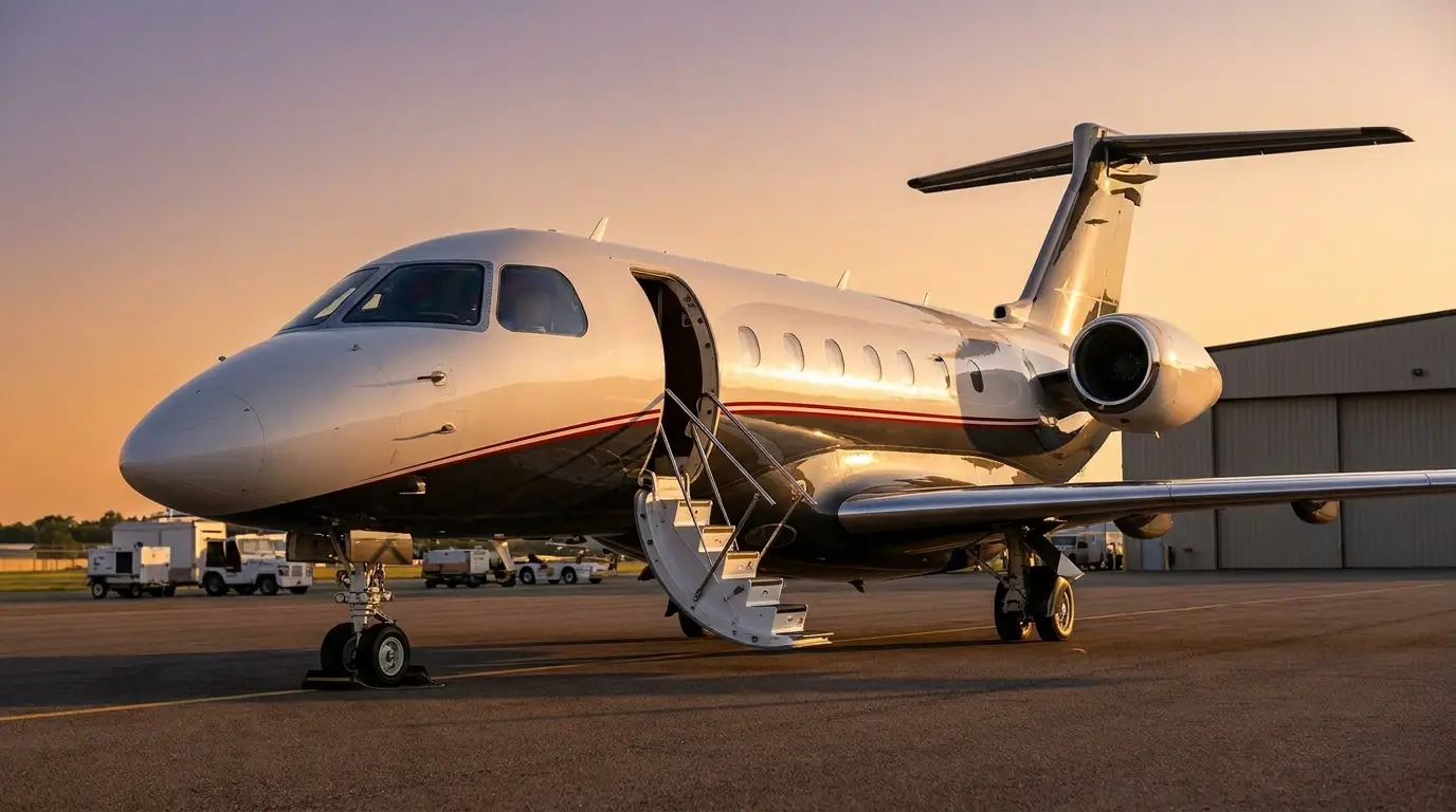 Midsize private jet
